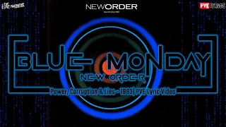 Blue Monday Lyric Video | New Order - Power, Corruption & Lies (1983) | PVE Lyrics