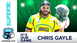 Gayle Bows Out With A Hundred | Super50 Cup 2018 - Moments