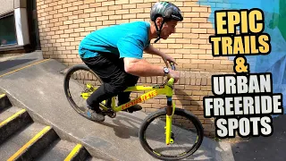 RIDING EPIC MTB TRAILS AND URBAN FREERIDE SPOTS!