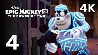 Part 4 | Epic Mickey 2: The Power of Two | 4K Walkthrough and Cutscenes | No Commentary Walkthrough