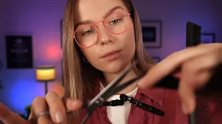 ASMR Haircut & Scalp Massage RP.  Soft Spoken Personal Attention