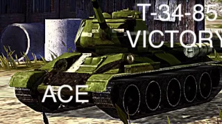 World of Tanks Blitz: T-34-85 Victory Ace gameplay