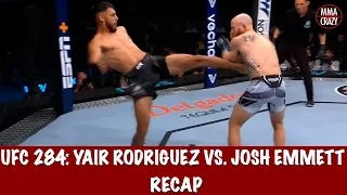 UFC 284: Yair Rodriguez vs. Josh Emmett Recap