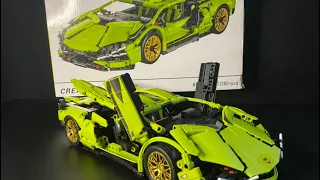 LEGO lắp ráp mô hình oto siêu xe tỉ lệ 1/14 35cm giá 229k