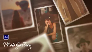 Create a Realistic Photo Gallery in After Effects | Tutorial