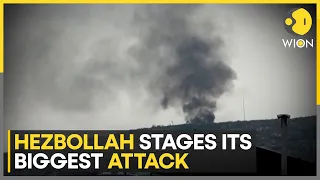 Hezbollah fires over 60 rockets at Northern Israel | Rockets made direct hits to houses | WION