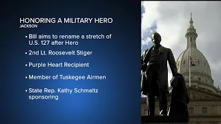 Honoring a military hero