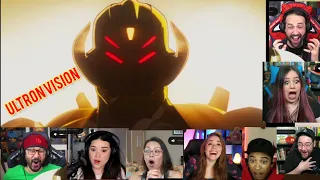 What If episode 7 Ultron Vision scene Reaction Compilation. Reactors react to Ultron Vision scene.