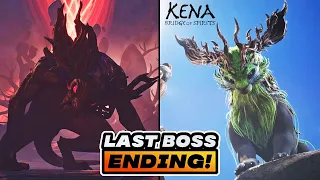 Kena Bridge Of Spirits Ending | Corrupt Rot God Final Boss Fight Guide How to Beat | Gameplay PC