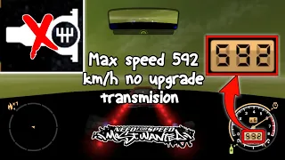 Top Speed 592 km/h with Dodge Viper SRT 10 ?? Need for Speed Most Wanted REDUX