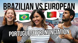 European Portuguese vs Brazilian Portuguese Pronunciation EXPLAINED!
