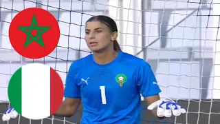 Morocco vs Italy- مباراة المغرب ضد إيطاليا