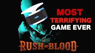 Until Dawn: Rush Of Blood PSVR | GAMEPLAY | MOST TERRIFYING GAME EVER | PSVR