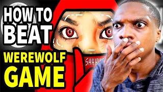 How To Beat The DEATH GAME In "Werewolf Game" | REACTION!!