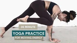 Yoga Practice to MOVE/ 35 minute Intermediate Yoga