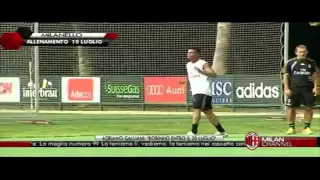 Milanello Allenamento 10-07-2013 Part 1