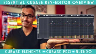 Essential Cubase Key Editor Overview. Best MIDI editing capabilities of any DAW!