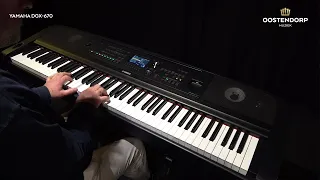 Yamaha DGX-670 | Sound Demo