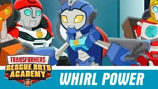 Top 8 WHIRL POWER Moments 👧 International Day of the Girl | Rescue Bots Academy | Transformers
