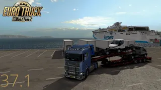 Euro Truck Simulator 2. Дневник Дальнобойщика 37.1: Greek Turbo Spool [Прохождение]