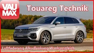 Die Technik des VW Touareg im Detail – Allradlenkung / Luftfederung / Wankausgleich