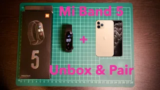 Xiaomi Mi Band 5 Global Version Unboxing + Pairing with iPhone and Comparison with Mi Band 4