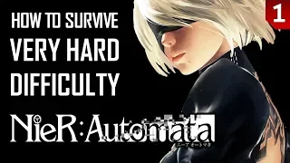 Nier Automata - Very Hard Guide - Part 1: Prologue