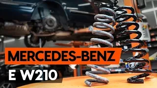 Как заменить пружины задней подвески MERCEDES-BENZ E (W210) [ВИДЕОУРОК AUTODOC]