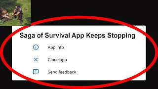 Fix Saga of Survival App Keeps Stopping | Saga of Survival App Crash Issue | Saga of Survival App |