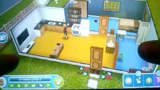 Let's play 3. The sims freeplay. Обжорка Машка.