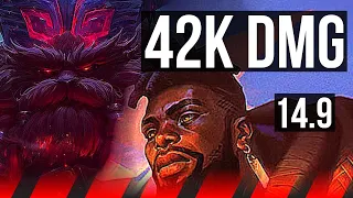 ORNN vs K'SANTE (TOP) | 42k DMG, 7/2/15, 5k comeback, 700+ games | NA Master | 14.9