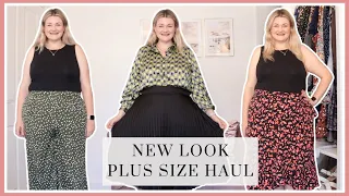 New Look Plus Size Clothing Haul | Size 22 - 24 | The CUTEST Skirt Ever!