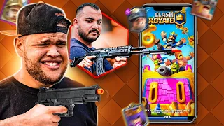 PERDEU LEVA TIRO DE AIRSOFT - Clash Royale Sem Gemas Ep.19 ‹ EduKof Games ›