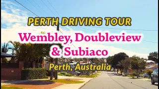 Drive: Wembley, Doubleview, Subiaco in Perth, WA 4K #westernaustralia #perthaustralia #perth