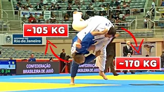 When size doesn't matter - Judo (Smaller Judokas beating giants)