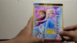 Frozen 2 Walmart  Exclusive - 4K Ultra HD Blu - Ray unboxing