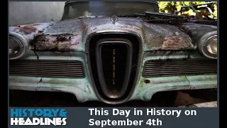 This Day in History on September 4th