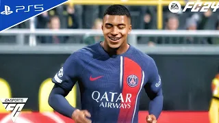 FC 24 - Borussia Dortmund vs PSG - Champions League 2024 Semi Finals Match | PS5™[4K60]