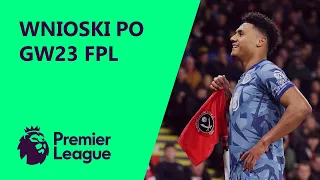 Watkins i Richarlison rozbili bank! Co z Trentem? Wnioski po GW23 FPL | Fantasy Premier League 23/24