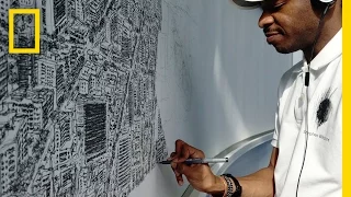 Could You Draw an Entire City From Memory? This Artist Can. | National Geographic