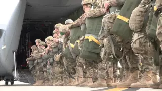 Paratroopers Conduct Airborne Op In Italy