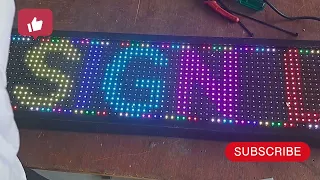 HOW TO #Make P10 RGB LED BOARD In Home