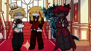 Alastor vs Lucifer (funny) :||: Hazbin hotel :||: Charlie just want her two dads to get along 😁🥲