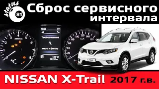 Service interval reset Nissan X-Trail T32 / Service interval Nissan X-trail T32