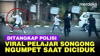 Kronologi Viral Pelajar Ancam Sekuriti Pakai Celurit di Jakbar, Sembunyi Ditangkap Polisi