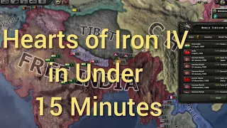 Hearts of Iron IV Basic Guide in Under 15 Minutes