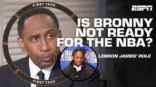 First Take addresses LeBron-Bronny nepotism criticism: 'MUST BE EARNED NOT GIVEN' - Kendrick Perkins