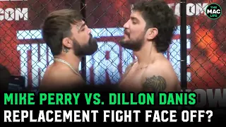 Dillon Danis vs. Mike Perry Face Off; Logan Paul out due to cut?