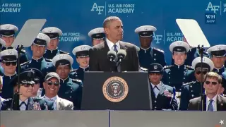 Obama to Air Force Academy graduates: 'I am really going to miss Air Force One'