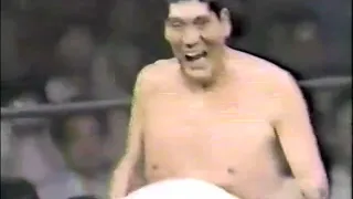 Giant Baba vs Stan Hansen (All Japan April 22nd, 1982)